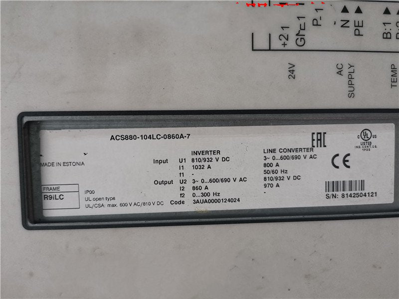 1PC for used   ACS880-104LC-0860A-7  #OYF033