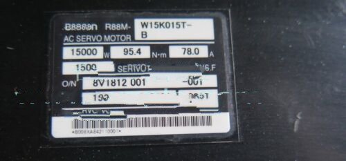 1PC for used  R88D-WT150H +R88M-W15K015T-B    #OYF033