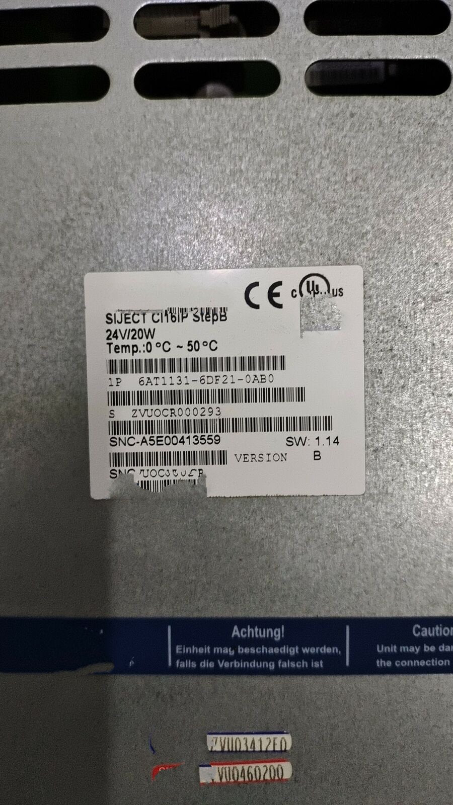 1PC for used  6AT1131-6DF21-0AB0  #OYF033