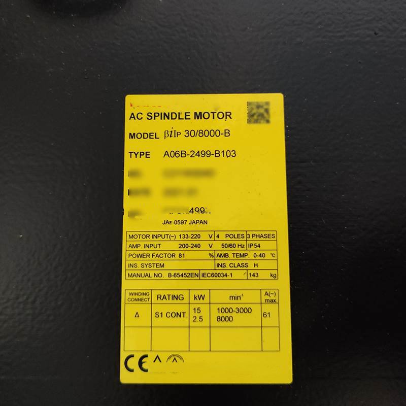 1 PCS NEW  A06B-2499-B103  #OYF033