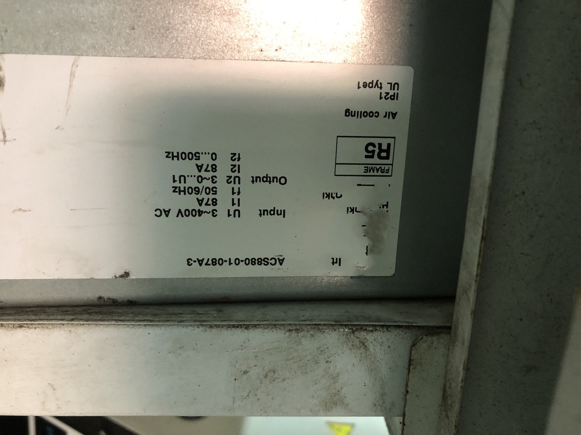 1PC for used  ACS880-01-087A-3  #OYF033