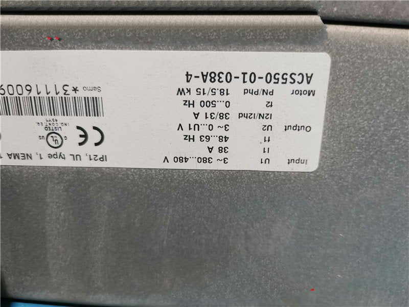 1PC for used   ACS550-01-038A-4   #OYF033