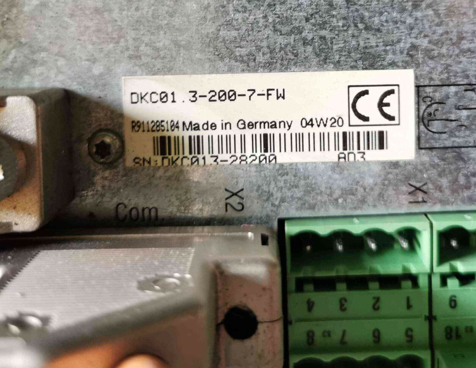 1PC for used  DKC01.3-200-7-FW  #OYF033