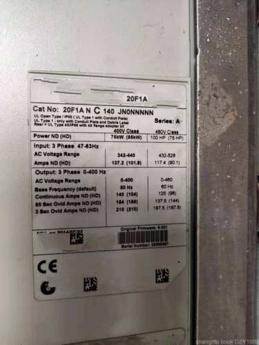 1PC for used  20F1ANC140JN0NNNNN  #OYF033