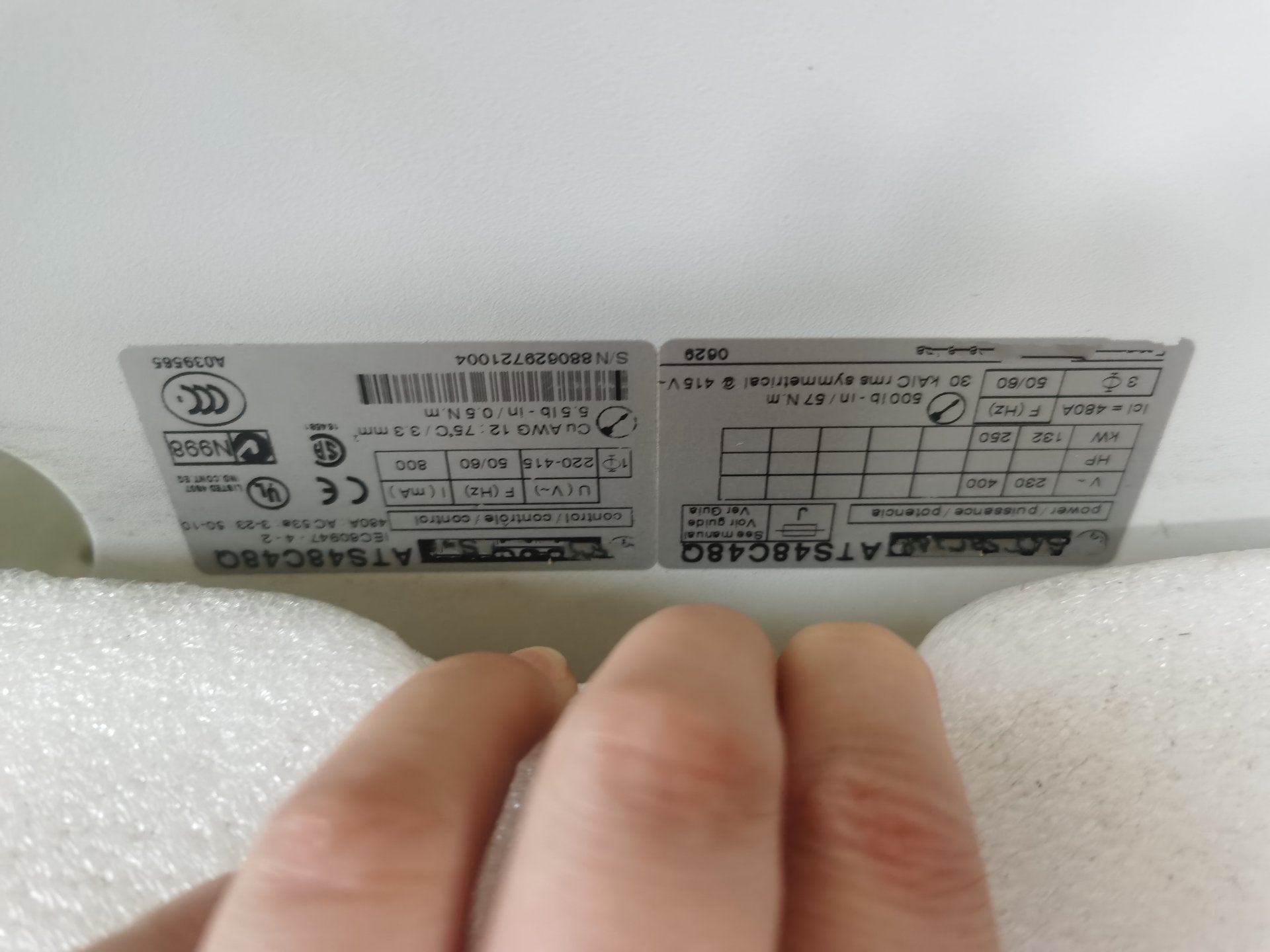 1PC for used    ATS48C48Q   #OYF033