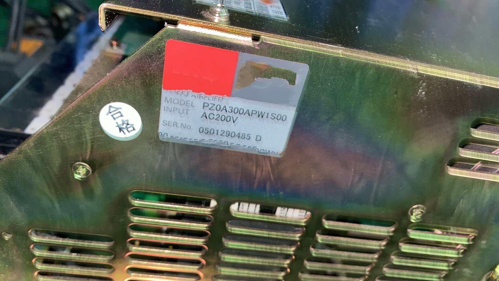 1PC for used  PZ0A300APW1S00  #OYF033