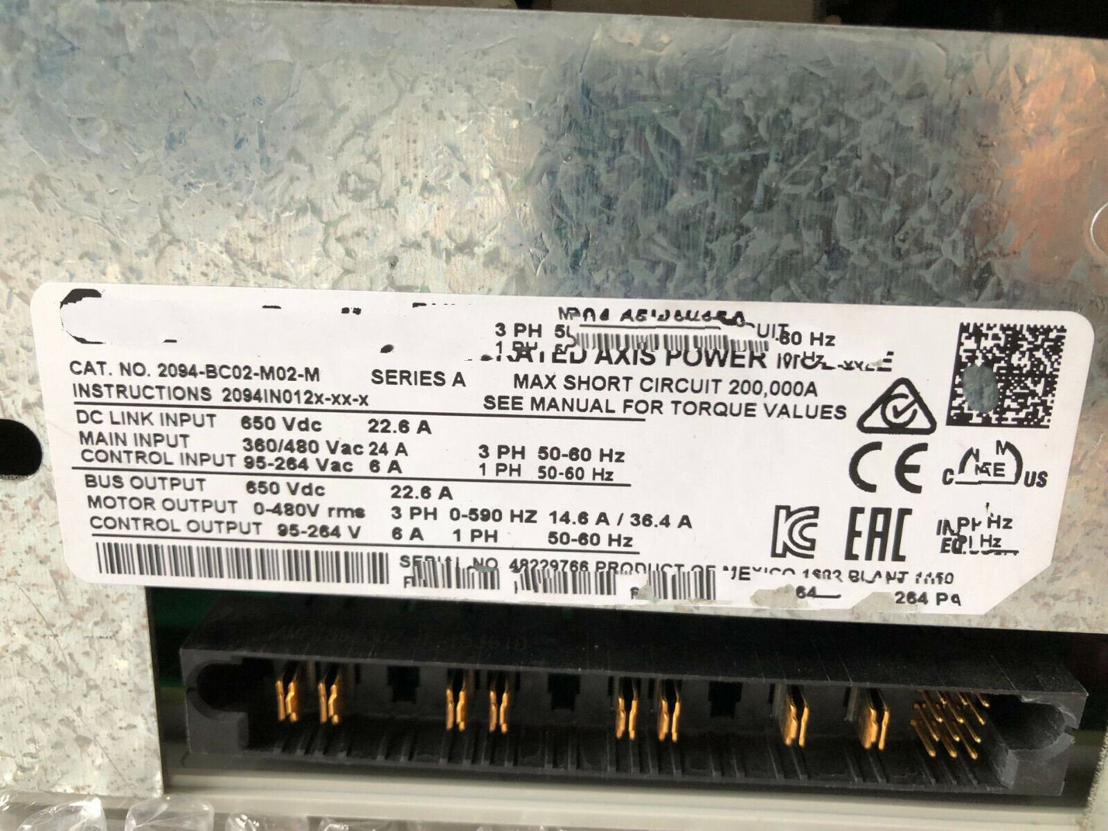 1PC for used  2094-BC02-M02-M  #OYF033