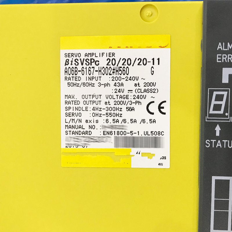 1 PCS NEW  A06B-6167-H302#H560  #OYF033