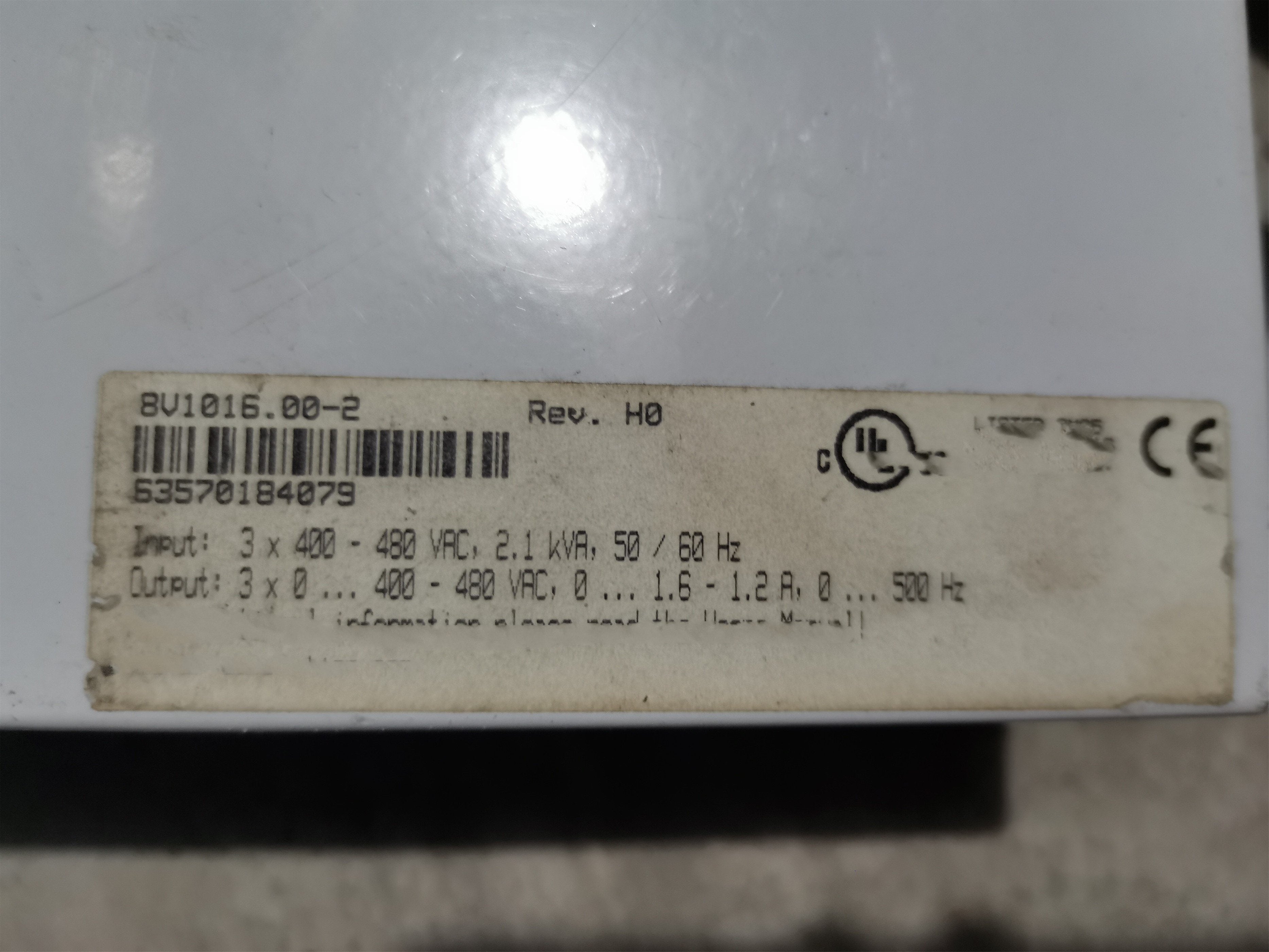 1PC for used   8V1016.00-2   #OYF033