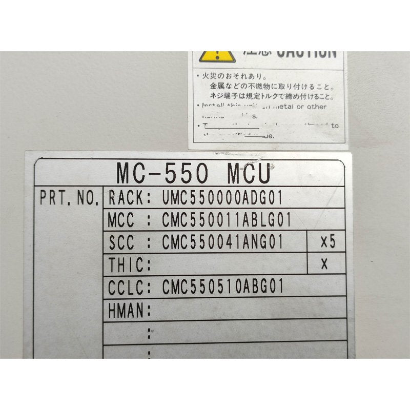 1PC for used   MC-550 MCU UMC550000ADG01  #OYF033