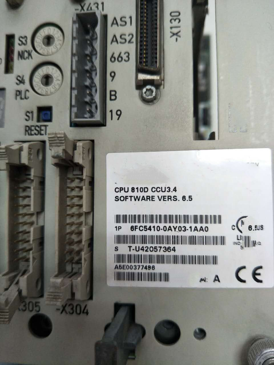 1PC for used  6FC5410-0AY03-1AA0  #OYF033