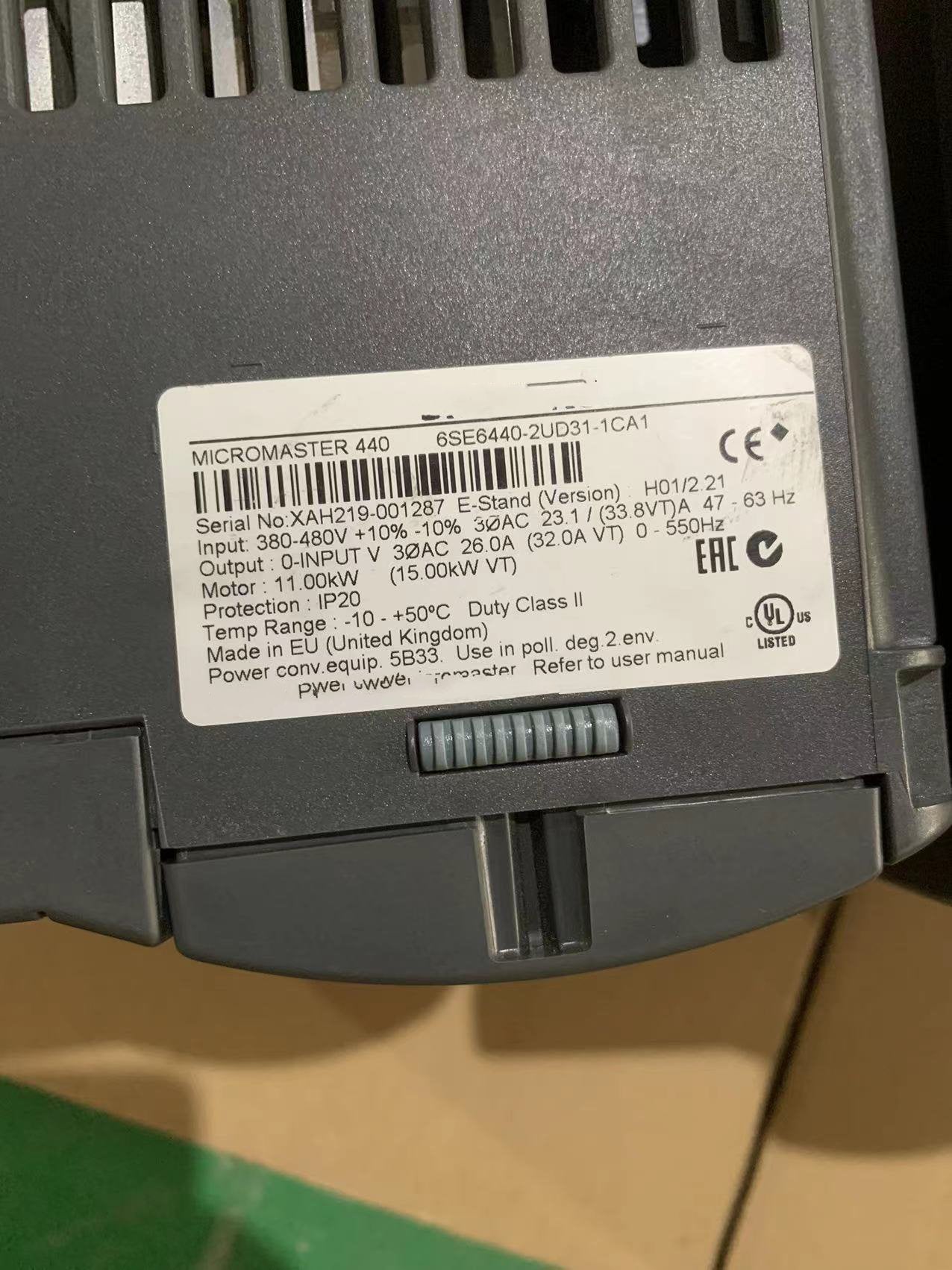 1 PCS NEW   inventory  6SE6440-2UD31-1CA1  #OYF033