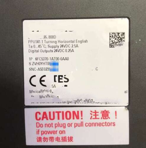 1PC for used  6FC5370-1AT00-0AA0  #OYF033