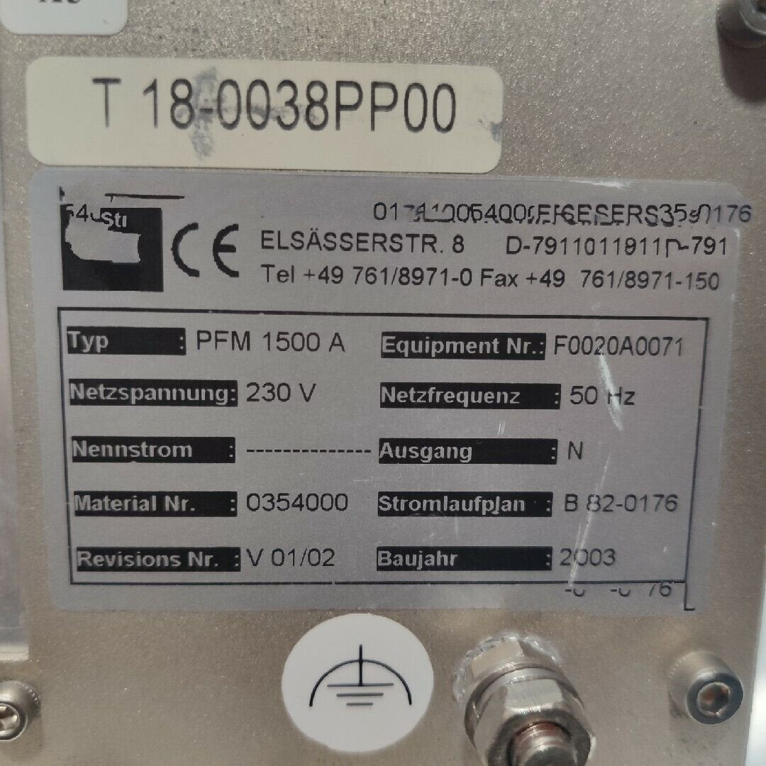 1PC for used  PFM1500A   #OYF033