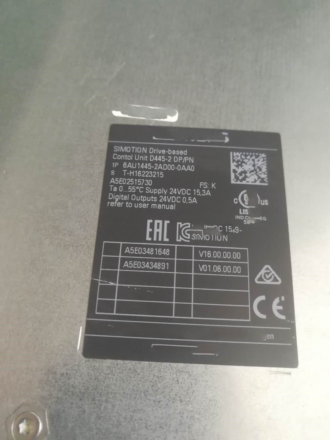 1PC for used    6AU1445-2AD00-0AA0  #OYF033