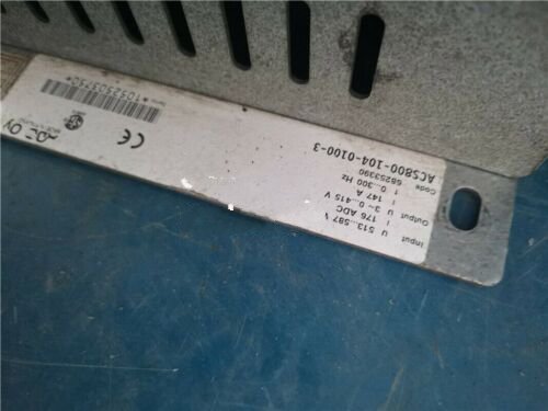 1PCS for  used    ACS800-104-0100-3  #OYF033