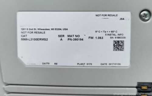 1PC for used   5069-L3100ERMS2  #OYF033