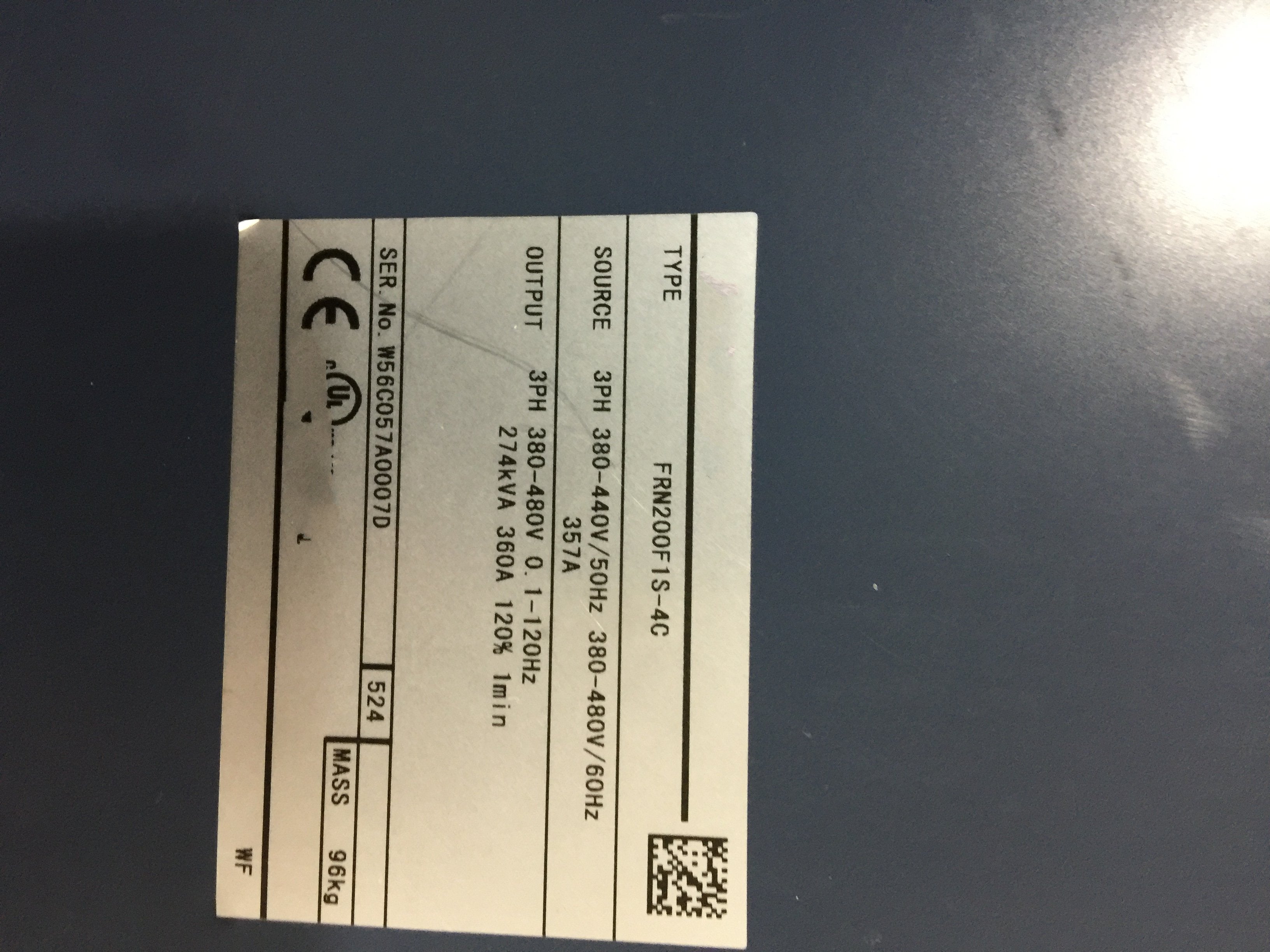 1PC for used  FRN200F1S-4C #OYF033