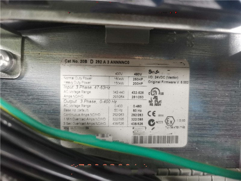 1PC for used  20BD292A3ANNNNC0  #OYF033