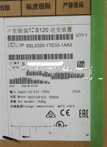 1 PCS NEW  6SL3320-1TE33-1AA3   #OYF033