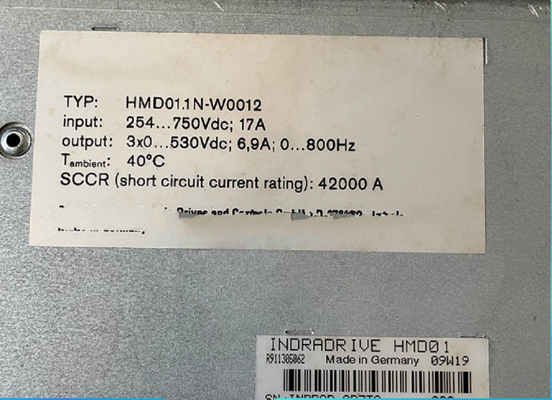 1PC for used   HMD01.1N-W0012   #OYF033