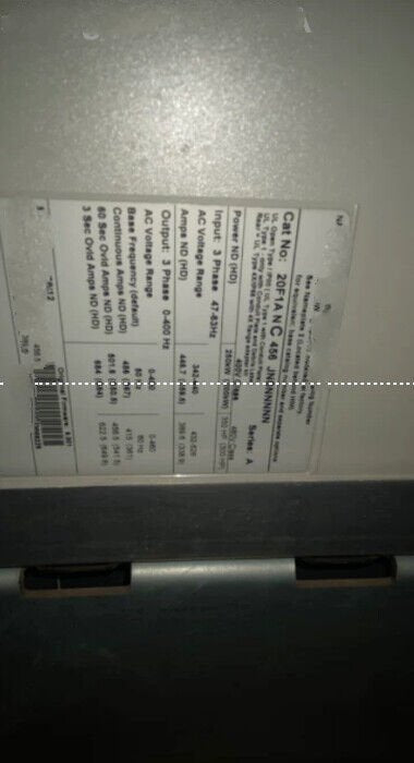 1PC for used  20F1ANC456JA0NNNNN  #OYF033