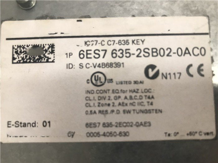 1PC for used   6ES7635-2SB02-0AC0 #OYF033