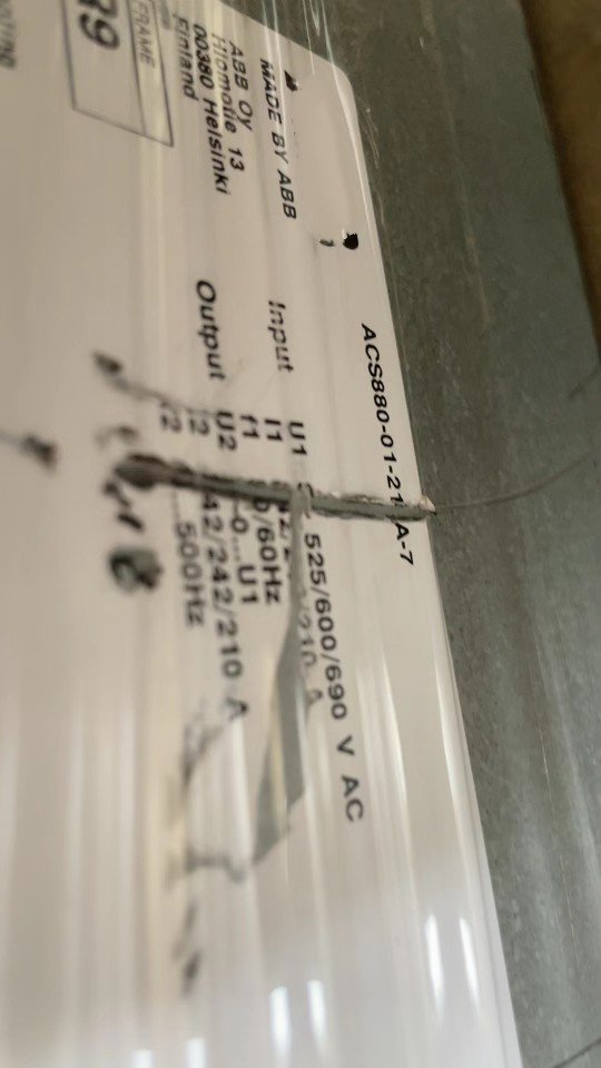 1PC for used  ACS880-01-210A-7  #OYF033