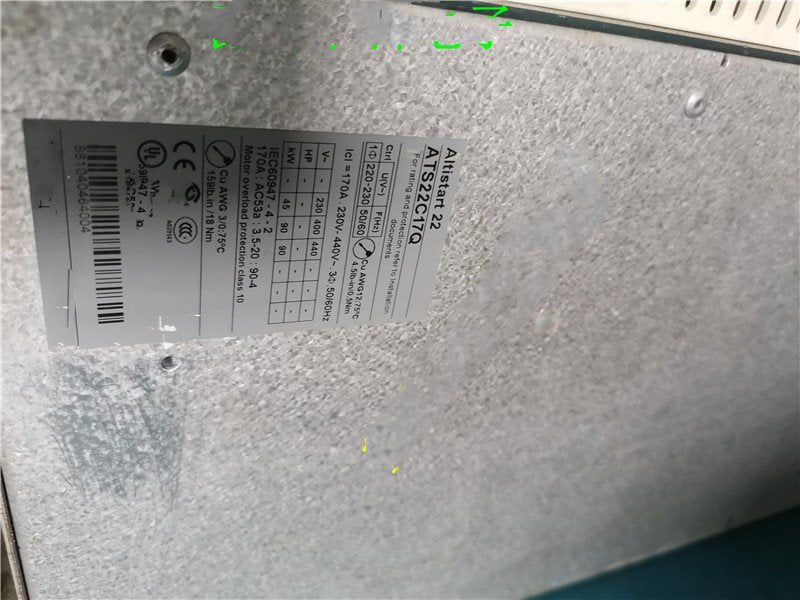 1PC for used   ATS22C17Q  #OYF033
