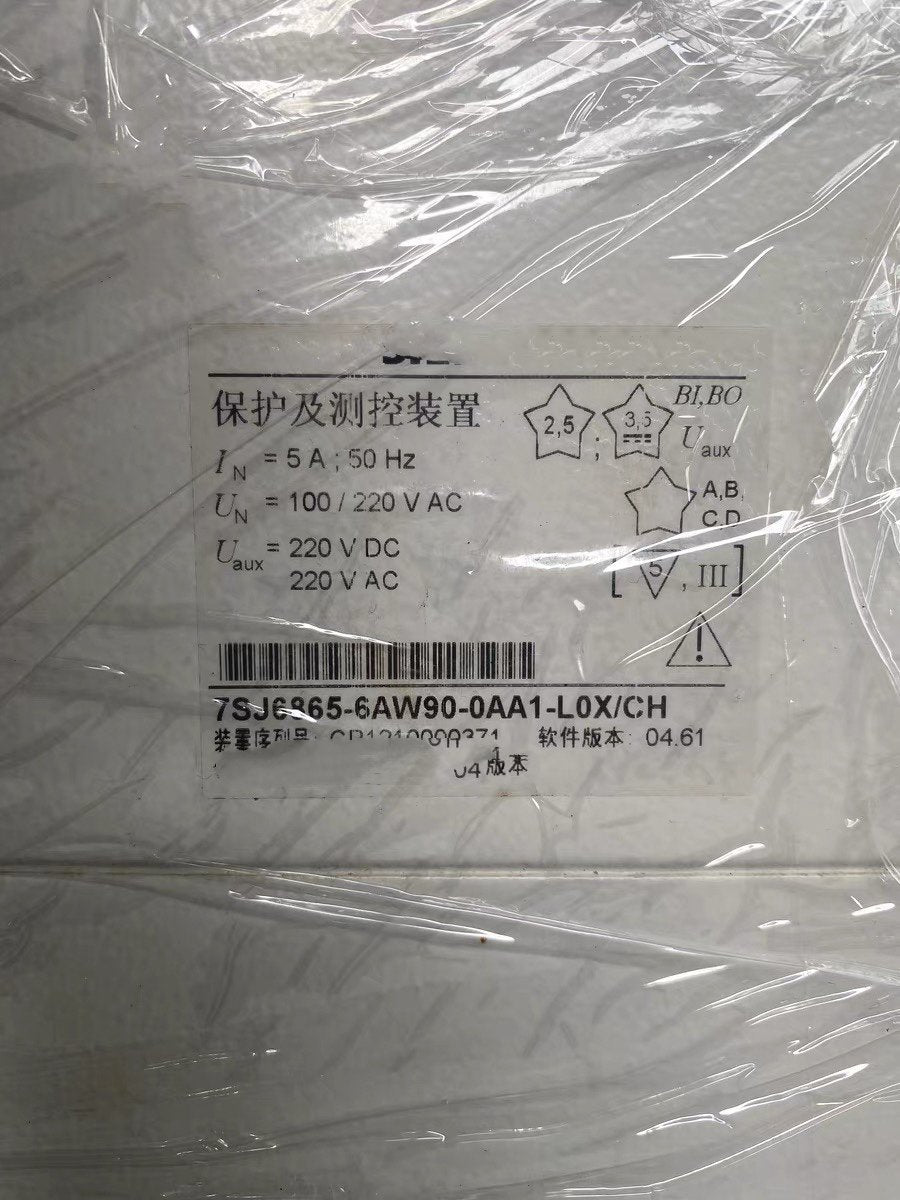 1PC for used   7SJ6865-6AW90-0AA1-L0X/CH   #OYF033