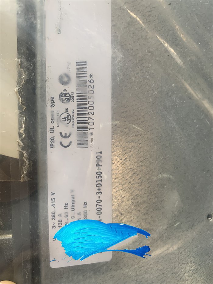 1PC for used ACS800-04-0070-3+D150+P901  #OYF033