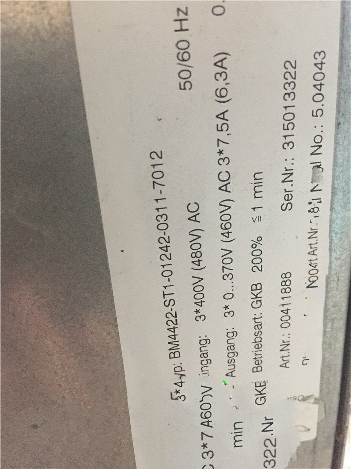 1PC for used     BM4422-ST1-01242-0311-7012    #OYF033