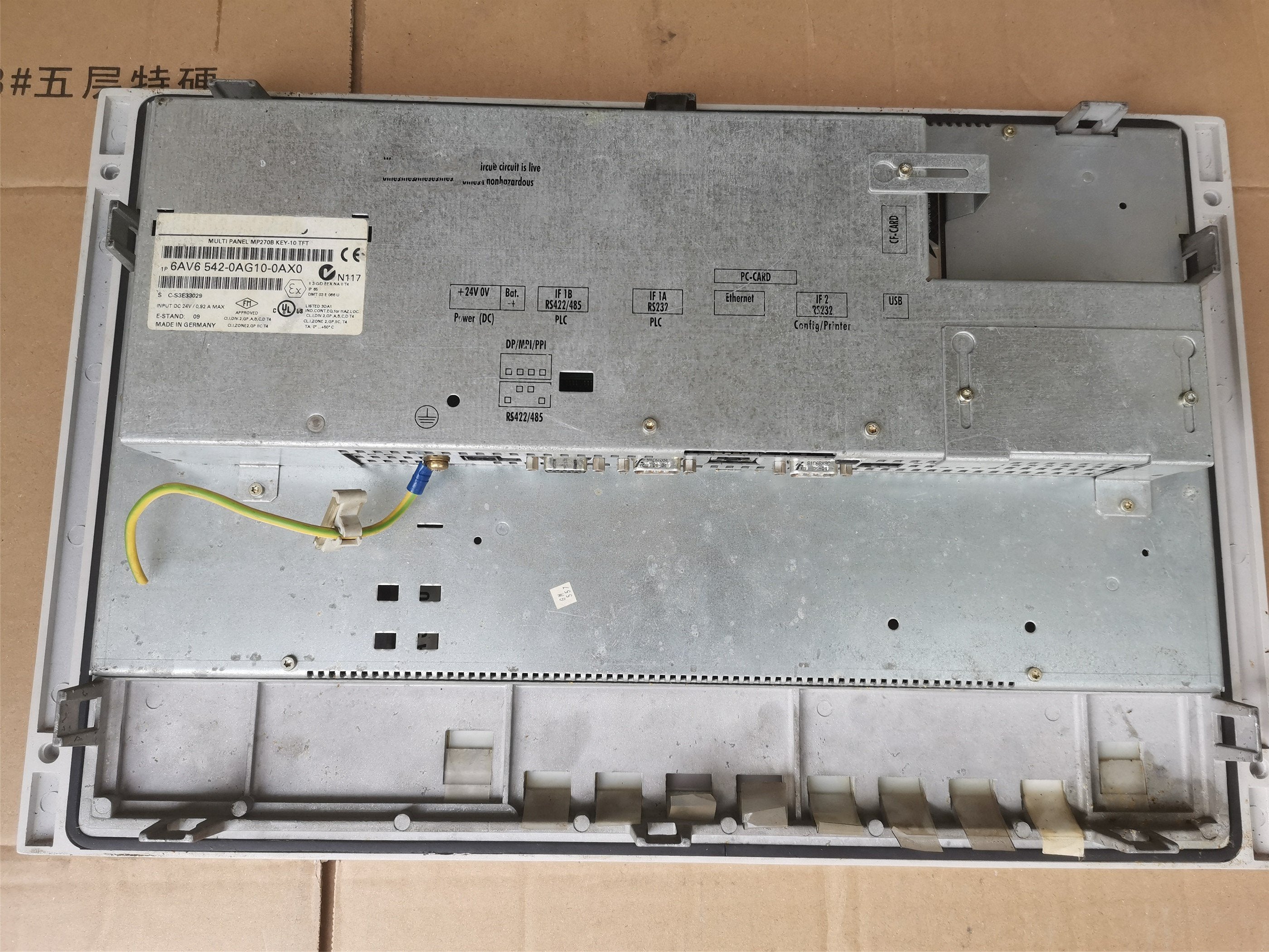 1PC for used   6AV6542-0AG10-0AX0  #OYF033