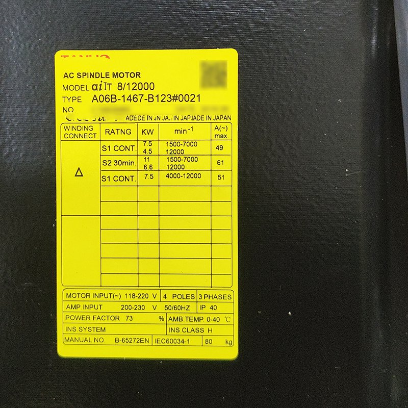 1 PCS NEW  A06B-1467-B123#0021  #OYF033