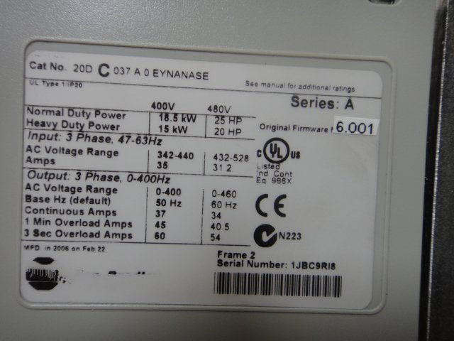 1PC for used  20DC037A0EYNANASE   #OYF033