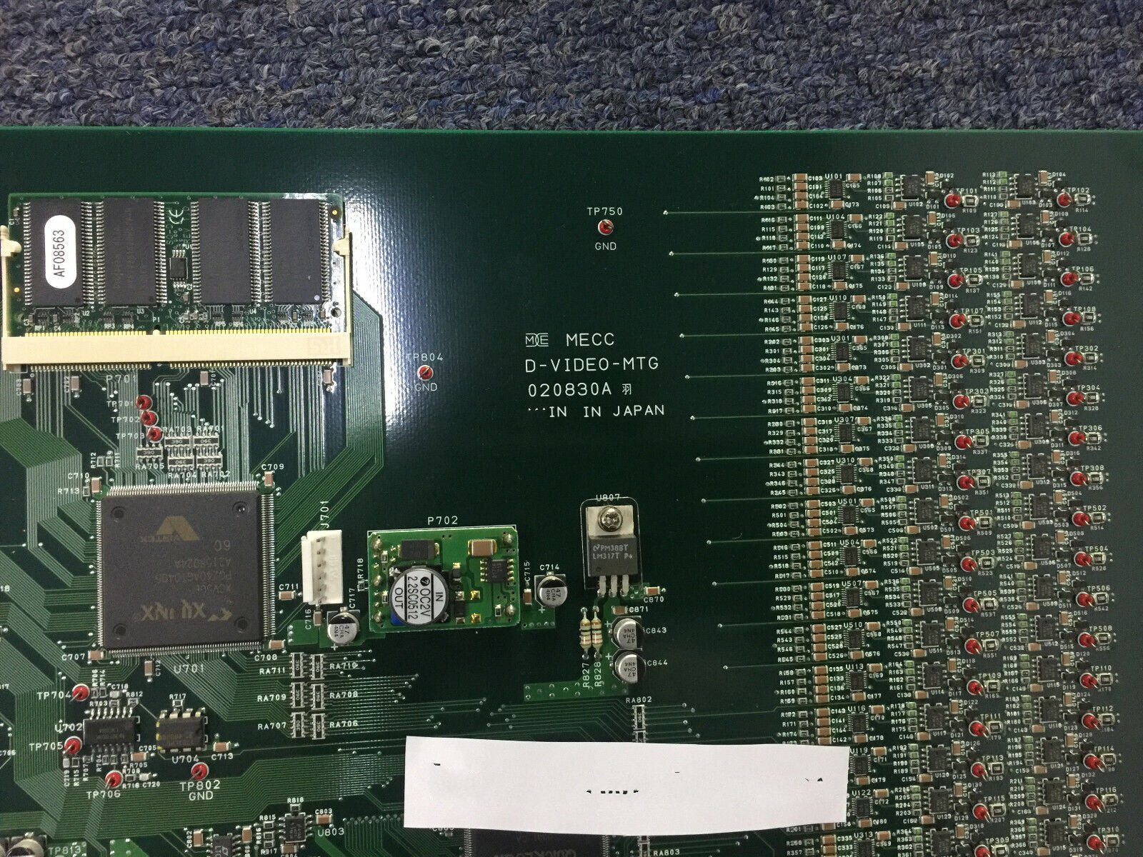 1PC for used   D-VIDEO-MTG 020830A   #OYF033