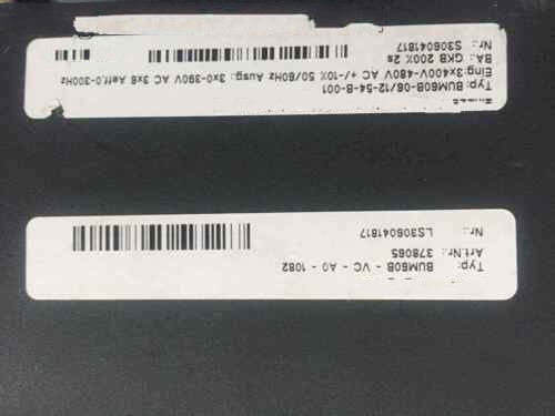 1PC for used  BUM60B-06/12-54-B-001   #OYF033