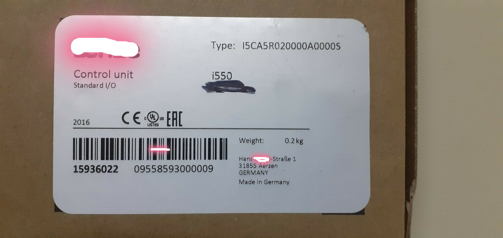 new I5CA5R020000A0000S  #OYF006