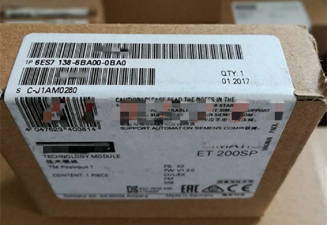 NEW 6ES7138-6BA00-0BA0 6ES7 138-6BA00-0BA0 #OYF006