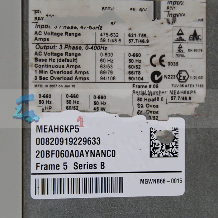 1PC for used  20BF060A0AYNANC0  #OYF033