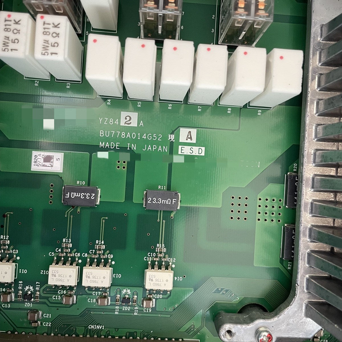 1pc  used  YZ842A、BU778A014G52   #OYF088