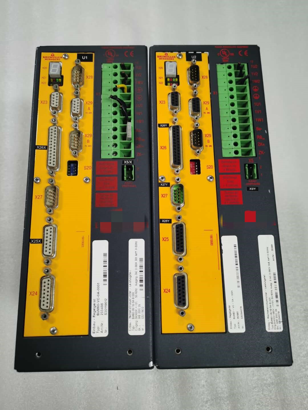 1pc  used   BUM60-VC-0A-0001 BUM60-08/16-54-B-000    #OYF088