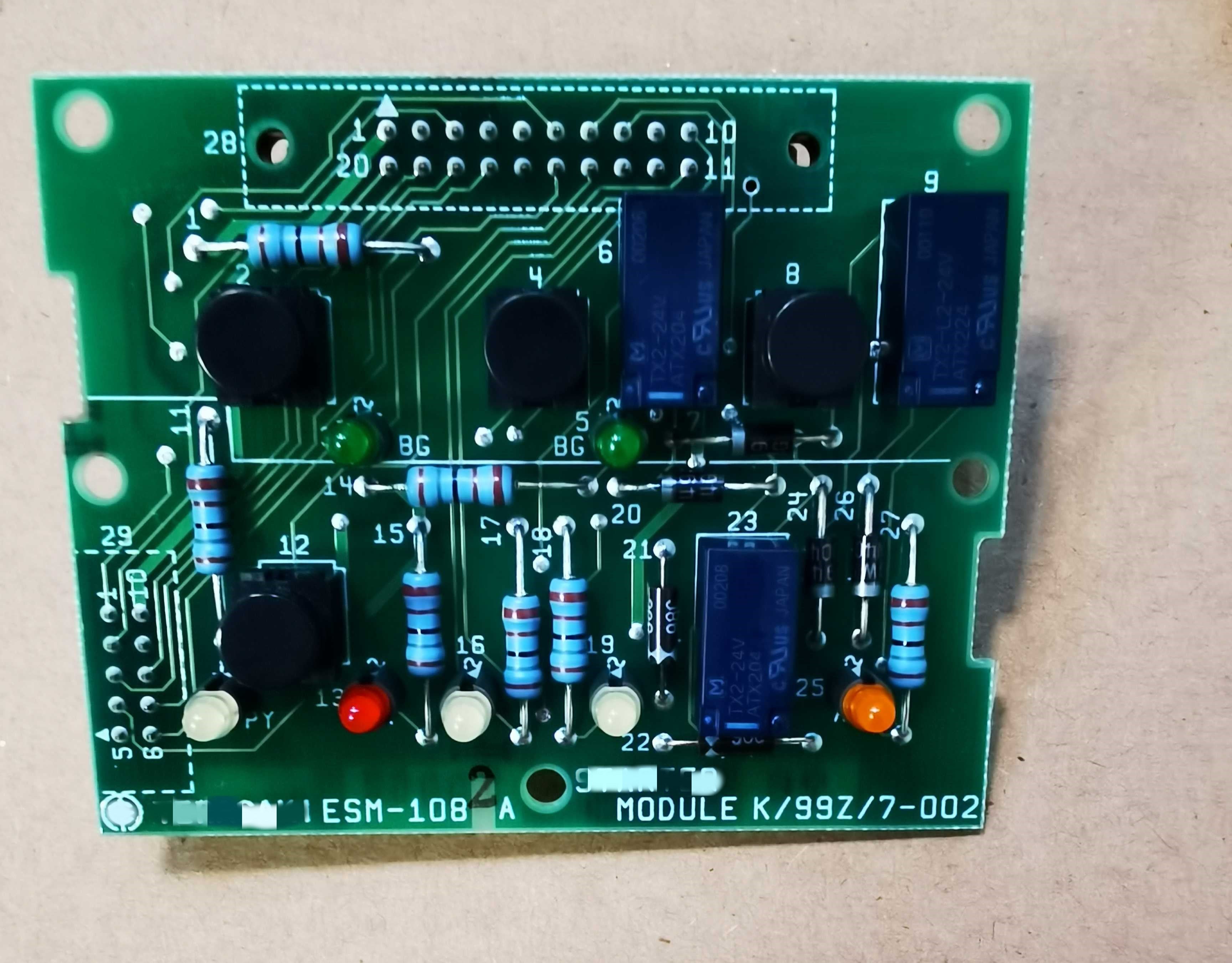 1pc used  ESM-108 2A K/99Z/7-002  #OYF088
