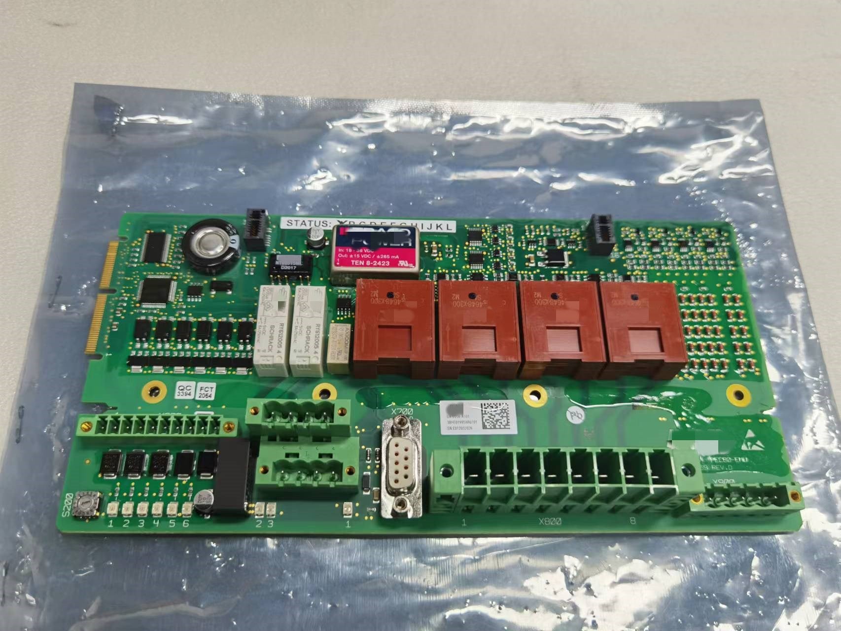 1pc used  3BHE019958R0101 UA D206 A101     #OYF088