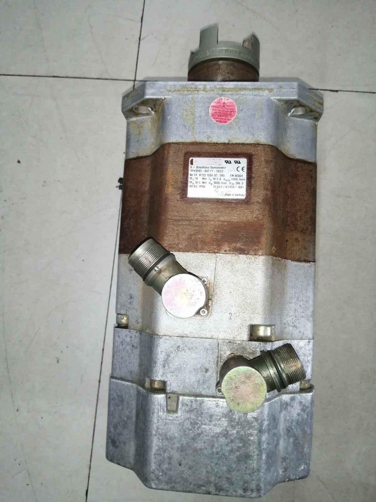 1pc used 1FK6083-6AF71-1AG2 #OYF088