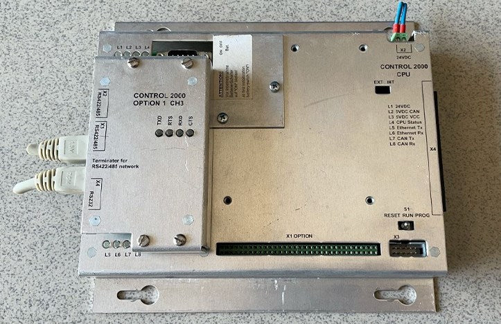 1pc used CONTROL 2000 CPU GS200-05 OPTION1 CH3 #OYF088 – PLC inverter ...