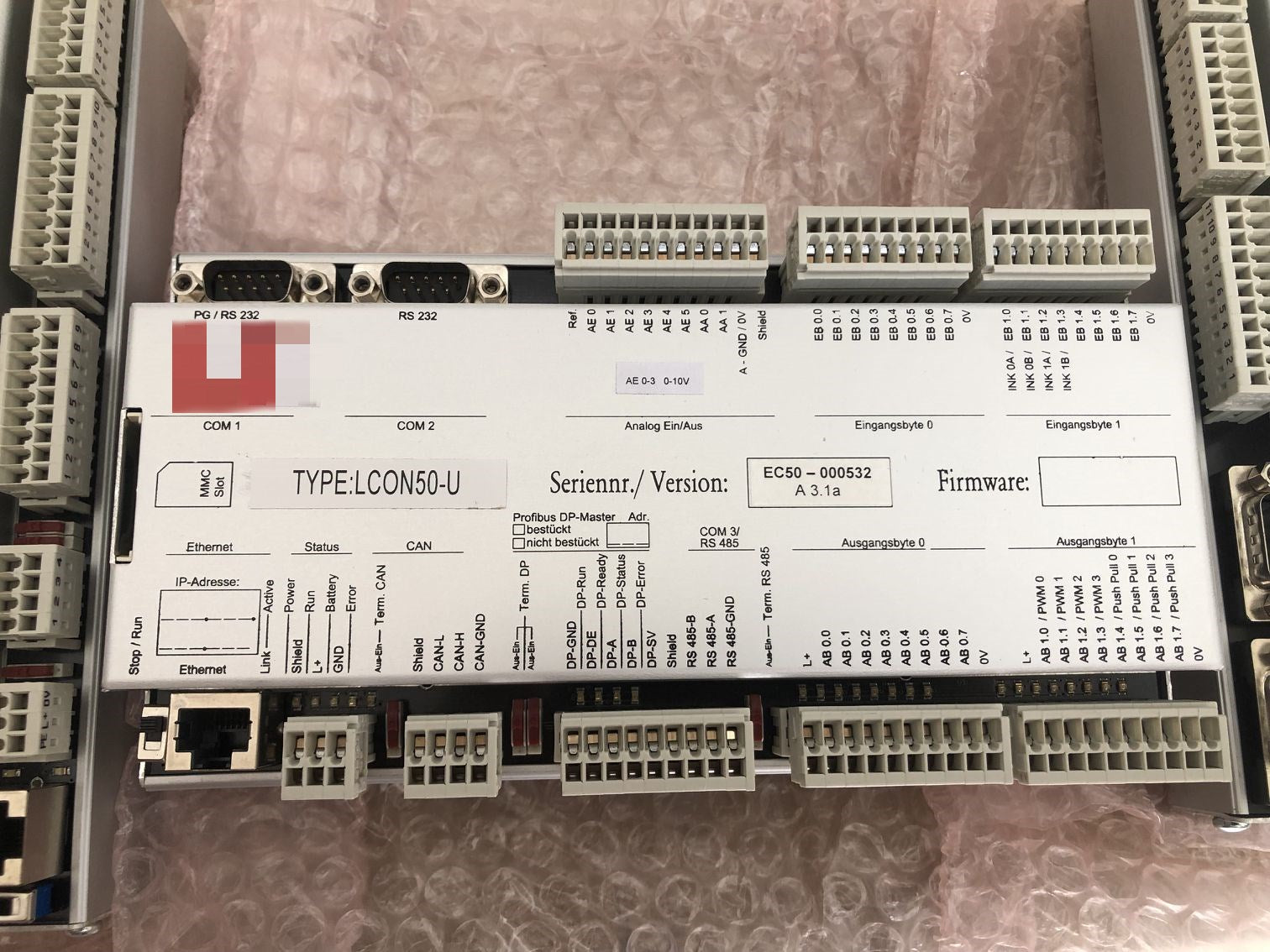 1pc  used  LCON50-U EC50-000532  #OYF088