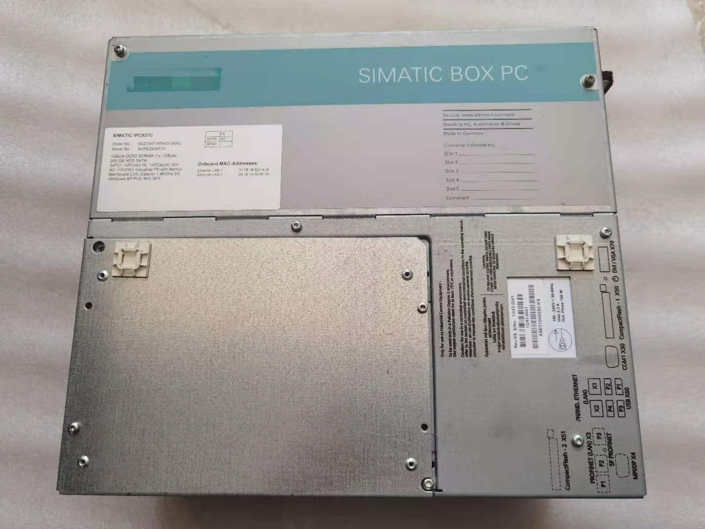 1pc  used 6ES7647-6PA03-0AA0 #OYF088