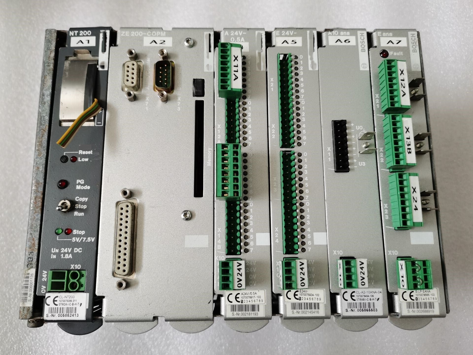 1pc  used    ZE200-COPM CL-NT200 A24V-/05A B-LP EANA CL-A2-10ANA-04     #OYF088