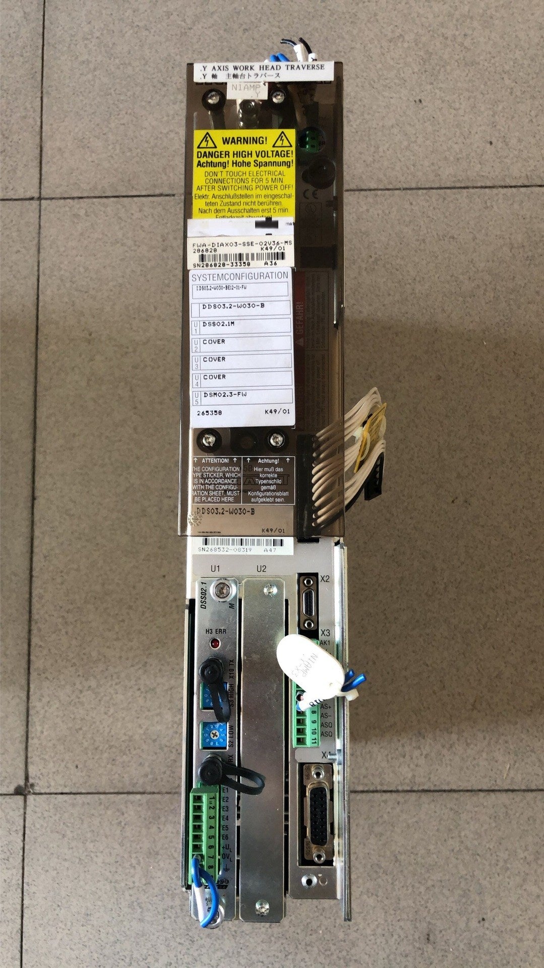 1pc  used  DDS03.2-W030-B  #OYF088